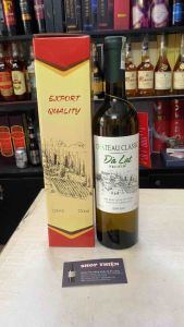 Vang Đà Lạt Trắng CHATEAU CLASSIC 12% 750ml