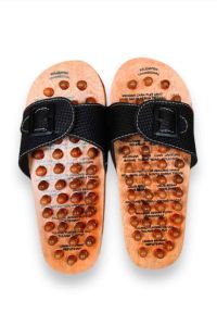 Sandal Rematik Bahan Kayu Alami Sandal Kesehatan