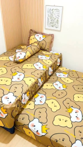 120x200 SEPREI SORONG 2IN1 / sprei atas bawah / sprei Bedsorong /sprei 120x200 tinggi 30cm