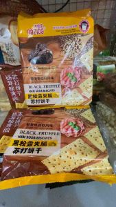 [NEW DATE 03/2027]Bánh Quy Lạt Healthy NAZIBA Hạt Chia Yến Mạch Nấm Truffle Gói 328 Gram