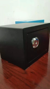 Brankas Celengan Jumbo Uang Tempel Dinding Hitam/Kotak Penyimpanan Dokumen Penting Besar/Brankas Kunci Dinding Tahan Karat Berangkas Dinding Celengan Minimalis/Brankas Mini Elektrik Anti Maling /Box Safety Money Keamanan Barang Berharga Hitam Portabel