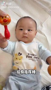 Anpanman Baby Rattle 网红面包人练习追听抓握手摇铃