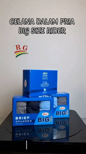 Celana Dalam Pria Big Size Rider R 310 BS | ISI 3 PCS | Bahan Katun
