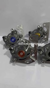 Kaliper 2 Piston Koin + Breket Kaliper Depan Nmax New Nmax Old Aerox 155