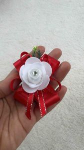 Chest corsage with pin available in any color