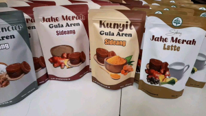 Beras Kencur Gula Aren 200 gram Atasi Flu Batuk Pilek - Beras Kencur Bubuk Plus Gula Aren