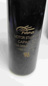 Topo Starting Capacitor 324-389uf 125v | KLG Water Pump Parts