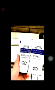 Kem Chống Nắng Nâng Tone GC Nature Sun Cream SPF 50+ PA++++ 60ml Hàn Quốc Chính Hãng