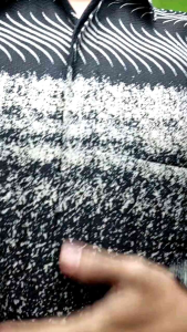 Kemeja Batik Pria Slimfit Bahan Dobby Motif lurik abadi