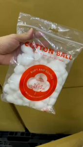 *ship from msia* 100 Pcs/bag - Pure Cotton Balls | Cotton Wood Balls buy (10bag free 1bag)