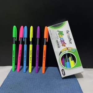 Pulpen Maxxie Flexoffice Gel 0.5mm FO-GELB035 Tinta Hitam (PCS)