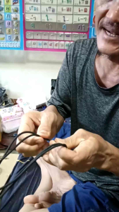 Yok thip: สร้อยพระ เชือกผ้าร่ม ห้อยตะกรุด เชือก4 มิล ปรับความยาวได้  เชือกห้อยพระ ตะกรุด เชือกรูดปรับได้ เชือกพระ