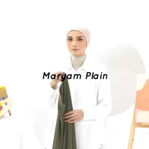 Maryam Plain - Tudung Sarung / Tudung Instant / Slip-on Tudung / Instant Hijab / Tudung Labuh