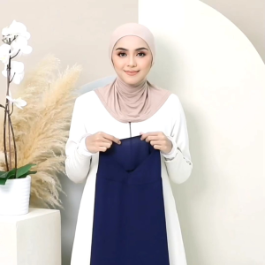 Jasmine Plain - Instant Hijab / Tudung Instant / Tudung Sarung / Instant Hijab / Slip-On Hijab