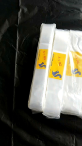 Plastik PP Roll Panjang Bening Tebal 03 Tupai Ukuran 3-10 cm