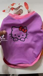 Paws it Dog Cat Clothes Pet Sando Dog Shirts Hello Kitty Dog Shirts Sando