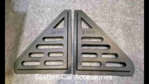 PROTON Saga / Iswara Rear Side 3D Carbon Style Window Triangle Mirror Cover Protector Casing