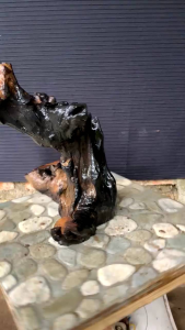 Kayu Natural Dekorasi Aquascape & Aquarium Tinggi 33 cm – Akar Unik Sudah Dipoles dan Siap Pakai