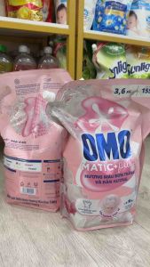 [MỚI] Nước Giặt Omo Matic Pure 36kg Hương Mẫu Đơn Trắng và Đàn Hương - OMO MATIC PURE