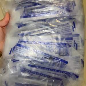 Disposable Syringe 1ml No Needle - Medical Supplies - First Aid Accessories 1pcs price