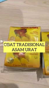 Kapsul Cap Ikan Mas Asli/Original ikan Mas