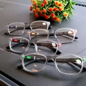 LN338T Kacamata Baca Lensa Plus Auto Fokus Untuk Pria dan Wanita