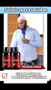 [ PROMO!!! ]YURIZUMI/ NAN MEI SHAMPO ORIGINAL HERBAL SHAMPO MENGHITAMKAN UBAN Shampo Yurizumi