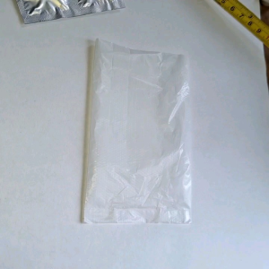 [500-2kpcs] Plastic Notion Bag white for drugstore use