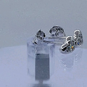 Sepasang (E-8342)Subang telinga perak 925/anting-anting perak 925/earring silver925