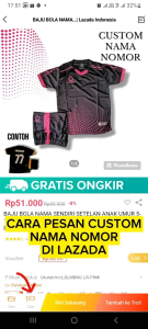 Baju Bola Nama Sendiri Jersey Anak-anak Umur 5 -13 Tahun MAX BB 38 Sablon Nama dan Nomor Baju Bola Futsal