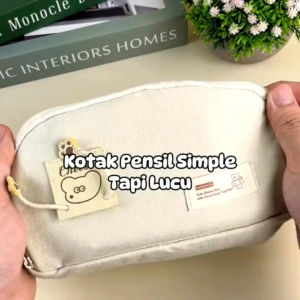 Tempat Pensil Aesthetic Terbaru: Pencil Case Box Pensil Korea & Organizer Box Pensil Cute