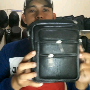 Tas Selempang Pria Kulit sapi Banyak Saku