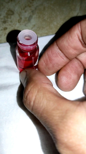 Batu buntat lipan warna hitam natural istimewa