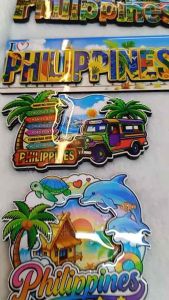 2D Philippines Wooden Ref Magnet Souvenir Collection - Perfect for Travelers and Collectors