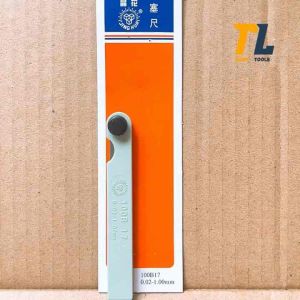 Thước căn lá 17 lá đo khe hở Thước lá căn chỉnh cò xupap Thước căn lá