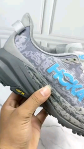 Sepatu Hoka One One Speed Goat 6 VI Grey Outdoor Runing Shoes Terlaris