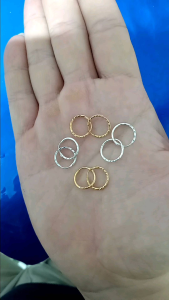 Anting Anak Gipsi Ukir (Perak 925)