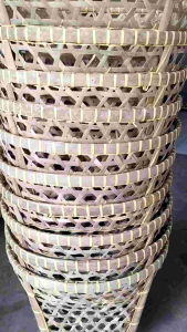 Keranjang Bambu Serbaguna Jumbo Besar Diameter 45 cm