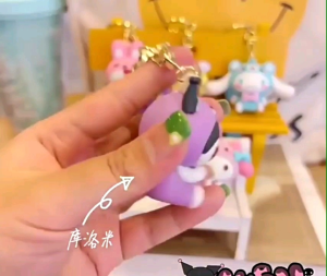 Gantungan Kunci Lucu Sanrio Keychain Kuromi Cinnamoroll Melody
