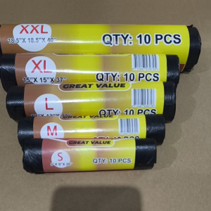 Trash Bagx 10pcs per pack (XL TO XXL)