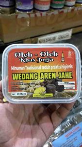 wedang aren jahe - minuman herbal praktis - herbal tradisional - meningkatkan imunitas - minuman penghangat - isi 20 butir