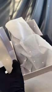 Dép xuồng xỏ ngón ngọc cao 10cm đế bằng nhẹ siêu êm