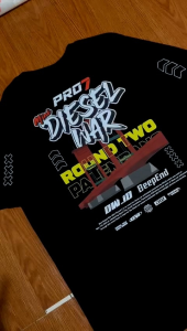 Kaos T-shirt Baju Pro7 Diesel WAR Palembang Round Two