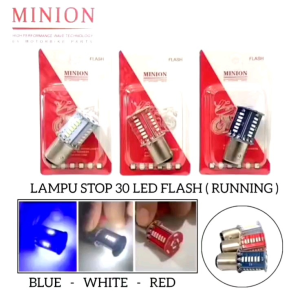 DOP STOP RUNNING STOP LAMP LED 30 MATA UNTUK MOTOR DAN MOBIL 12 VOLT