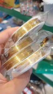 Cuộn dây đồng chuyên làm kim xâu vòng taydây chuyền làm đồ handmade.