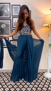 [PRE-ORDER] Semistitched Faux Georgette Suit ( Delivery 10 days )