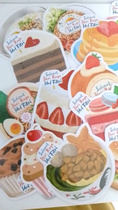 Amplop Lebaran 3D Bentuk Karakter Kue Kering Makanan Indonesia