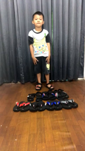 Beli 1 Dapatkan 1 Sandal Gunung & Jepit Ukuran Anak Tanggung 26-35 Laki-laki & Perempuan Lem Kuat Tahan Air Anti Slip