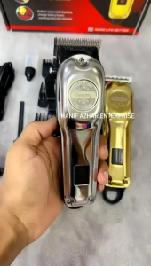 GM6668 Geemy Hair Clipper shaver Men Beard Trimmer Cutting Machine Runtime 250 Minutes Outdor cutting shaver cordless cut Mesin rambut razor trimmer