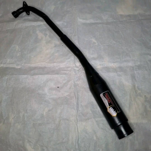 Knalpot Racing HITAM RoadRace SND UNIVERSAL MOTOR BEBEK SUPRA JUPITER Z SMASH SHOGUN KAZE ASTREA Grand Netral Supra Supra X jupiter z Astrea Grand Smash Shogun Vega R Vega ZR C70 Motorcycle